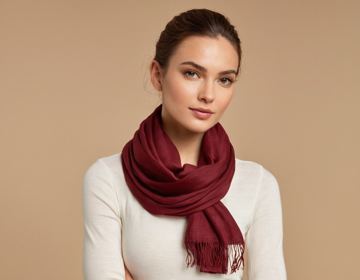 Women’s Tassel Winter Scarf